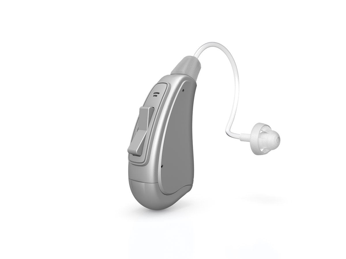 Jaspa 3 BTE Hearing Aid - Left Ear, Silver image