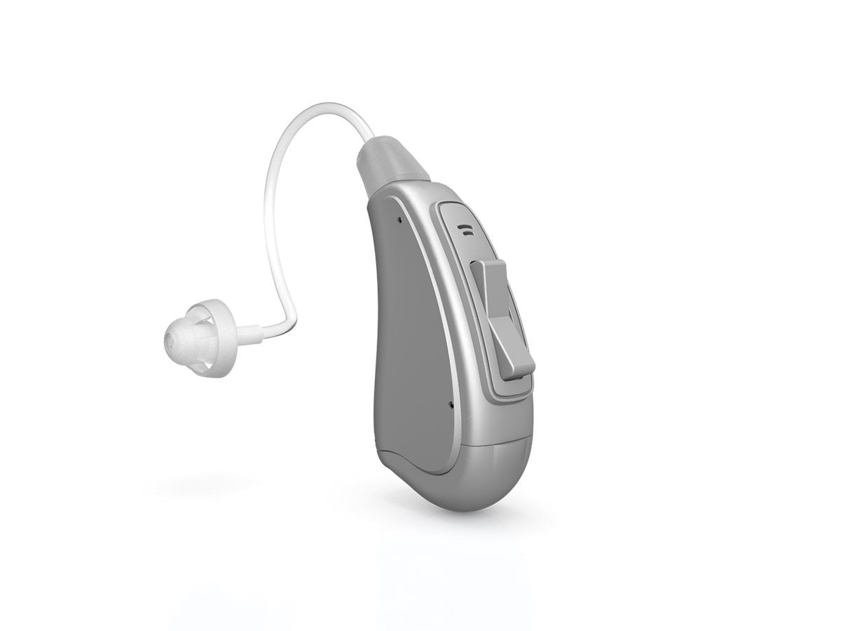 Jaspa 3 BTE Hearing Aid - Right Ear, Silver image